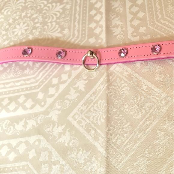 Pink Crystal Collar for Dogs - Picture 3 of 7